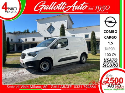 Opel Combo Furgone Cargo 1.5 Diesel 100CV S&S PL-DC 850kg Essentia