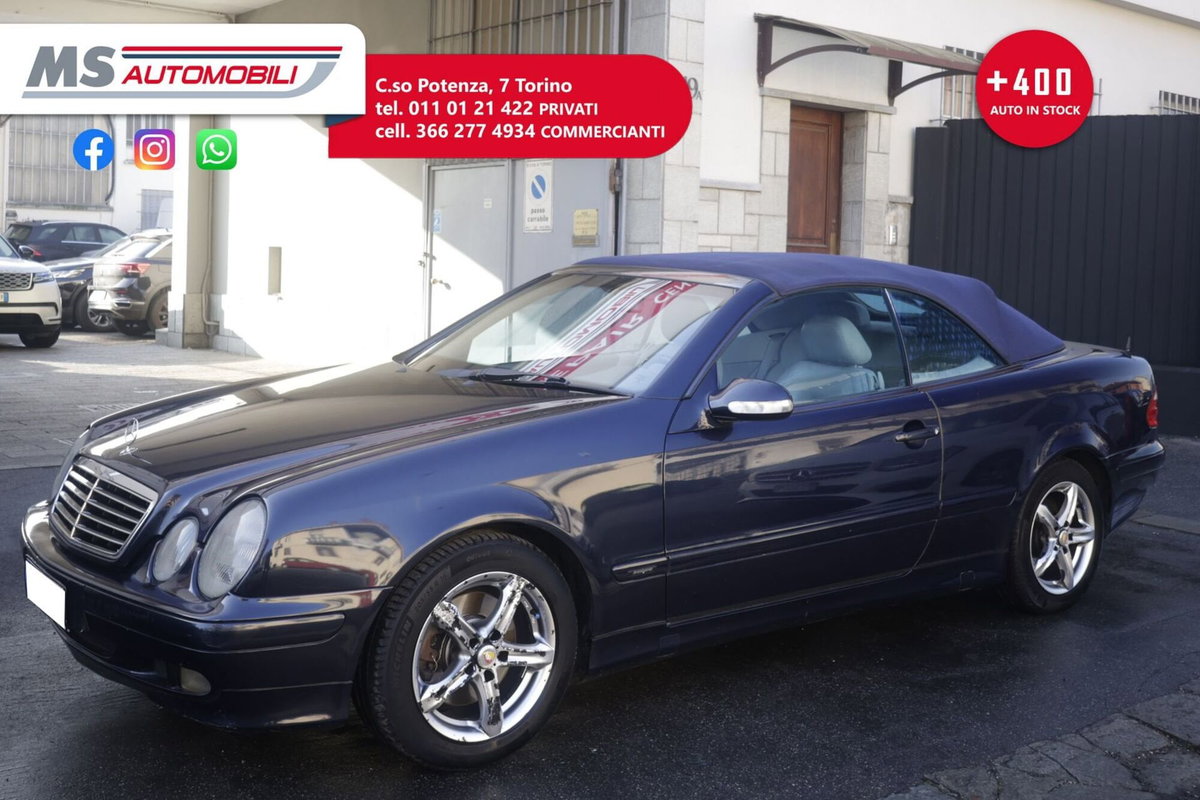Mercedes-Benz CLK 200 Kompressor cat Cabrio Elegance Evo (11)