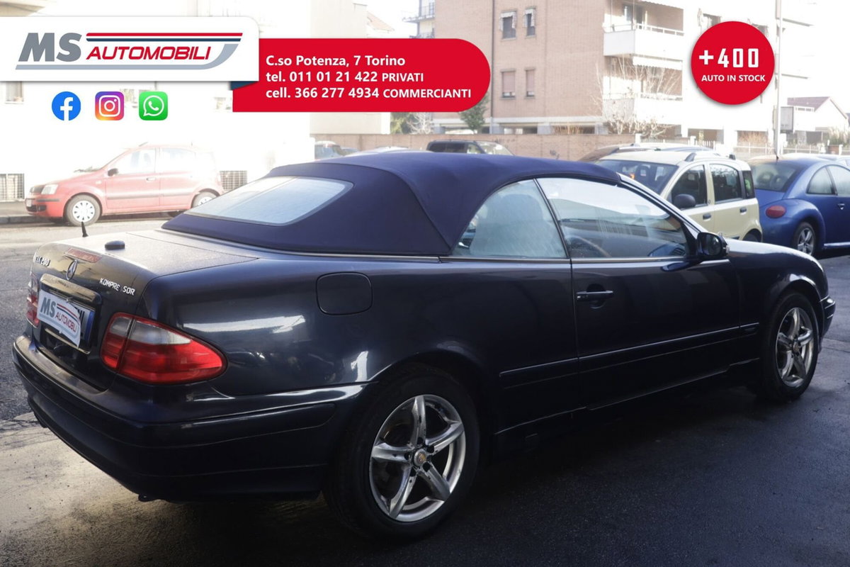 Mercedes-Benz CLK 200 Kompressor cat Cabrio Elegance Evo (13)