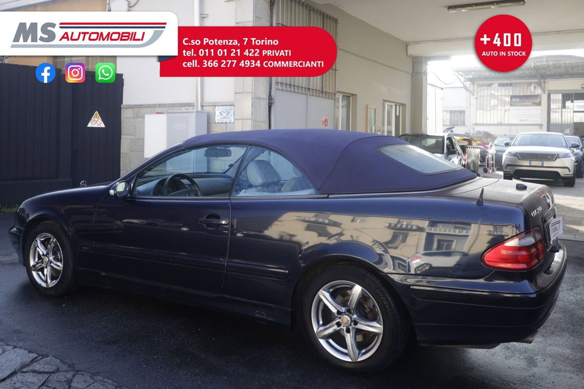 Mercedes-Benz CLK 200 Kompressor cat Cabrio Elegance Evo (14)