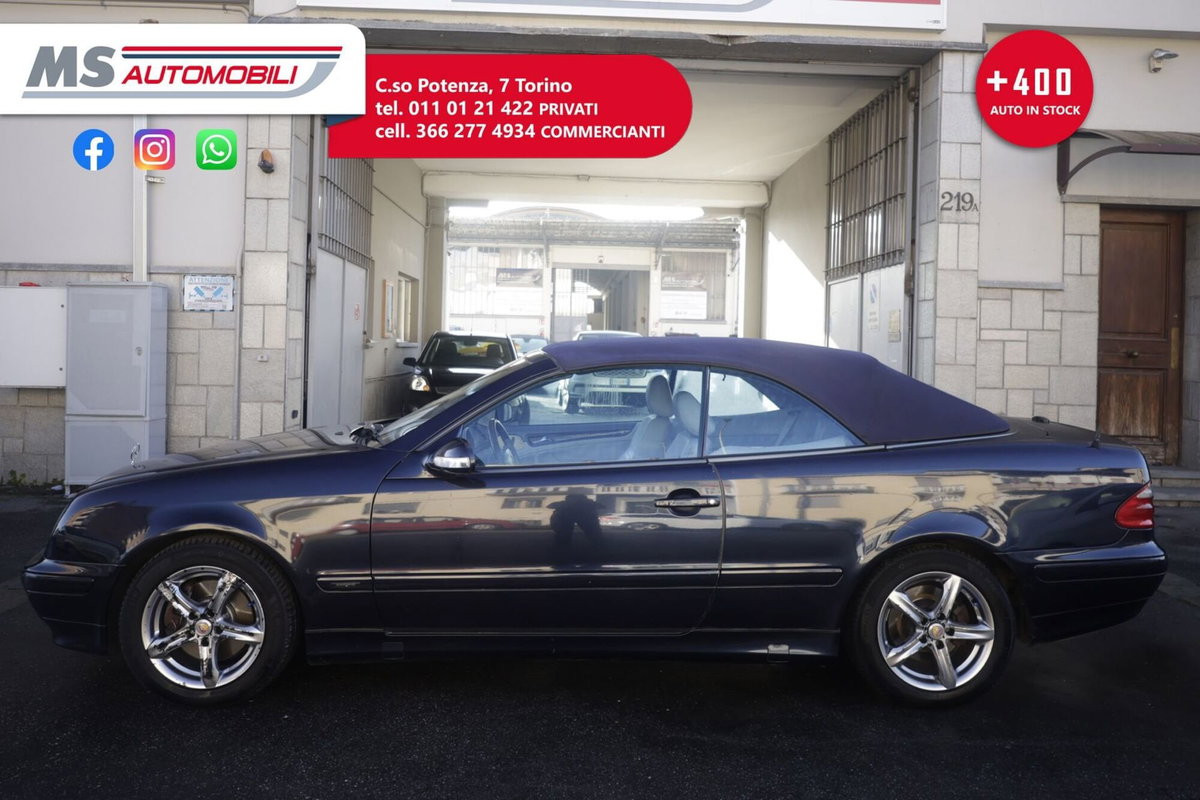Mercedes-Benz CLK 200 Kompressor cat Cabrio Elegance Evo (4)