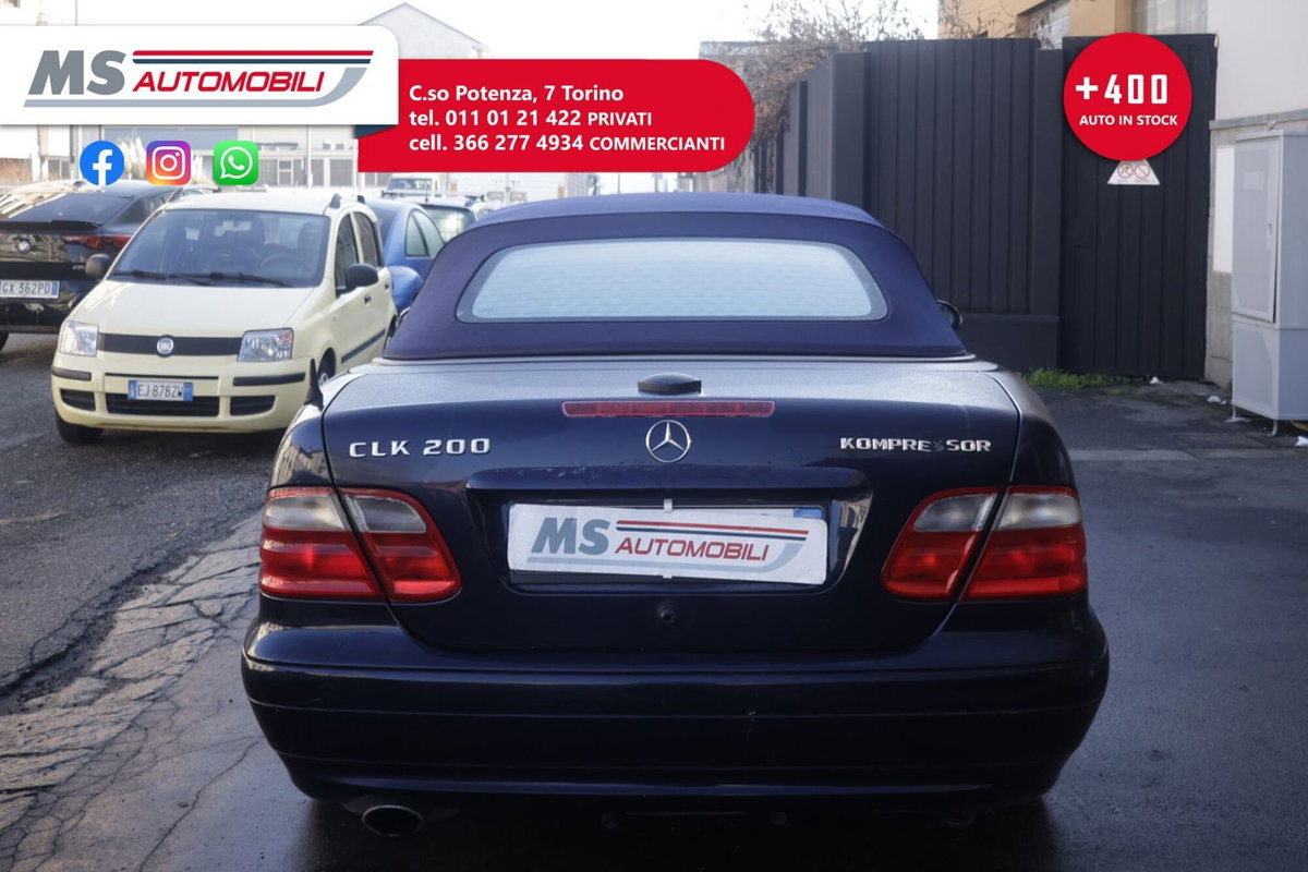 Mercedes-Benz CLK 200 Kompressor cat Cabrio Elegance Evo (7)