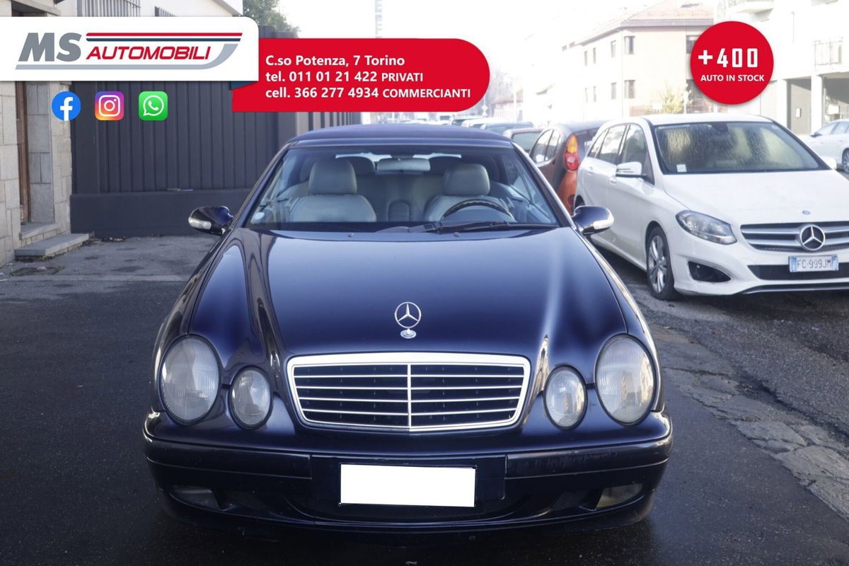 Mercedes-Benz CLK 200 Kompressor cat Cabrio Elegance Evo (9)