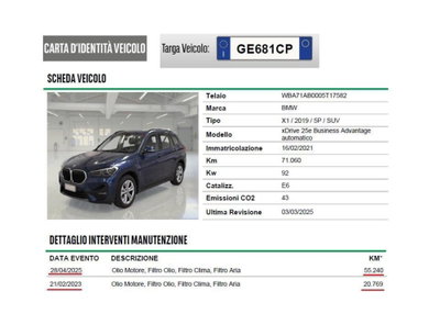 BMW X1 xDrive25e Advantage (14)