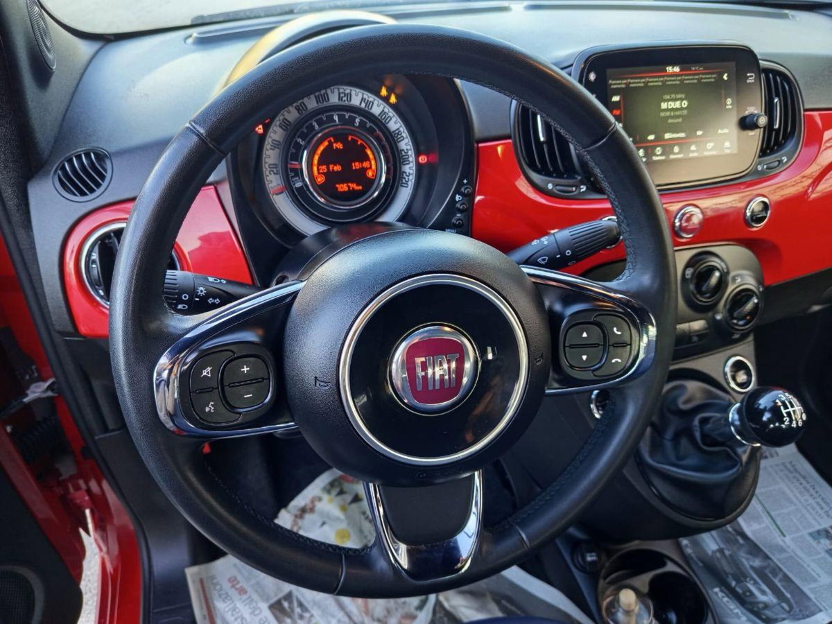 Fiat 500 1.0 Hybrid Red (12)