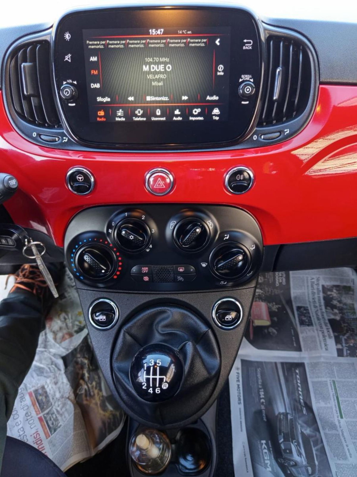 Fiat 500 1.0 Hybrid Red (17)