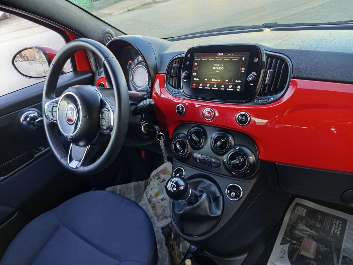 Fiat 500 1.0 Hybrid Red (20)