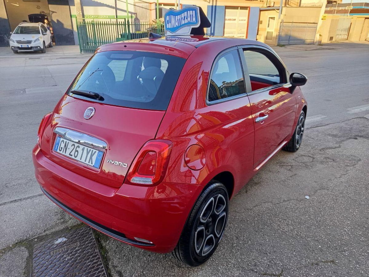 Fiat 500 1.0 Hybrid Red (4)