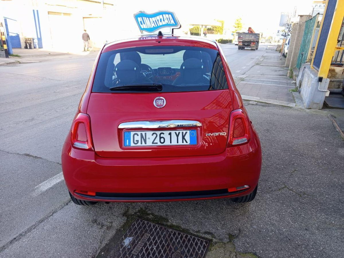 Fiat 500 1.0 Hybrid Red (5)