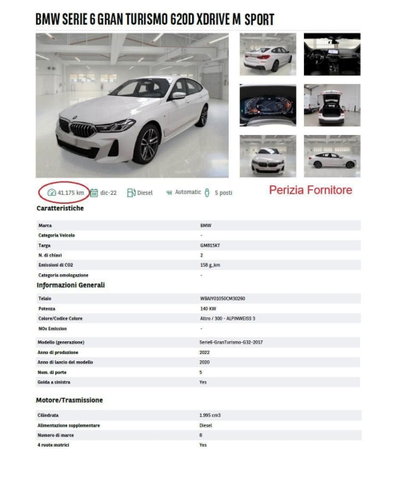 BMW Serie 6 Gran Turismo 620d 48V  Msport (13)