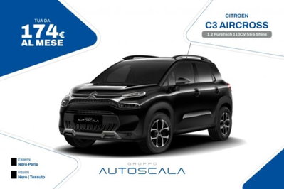 Citroen C3 Aircross 1.2 puretech Max s&s 110cv usata