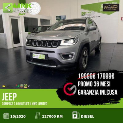 Jeep Compass 2.0 Multijet II aut. 4WD Limited usata