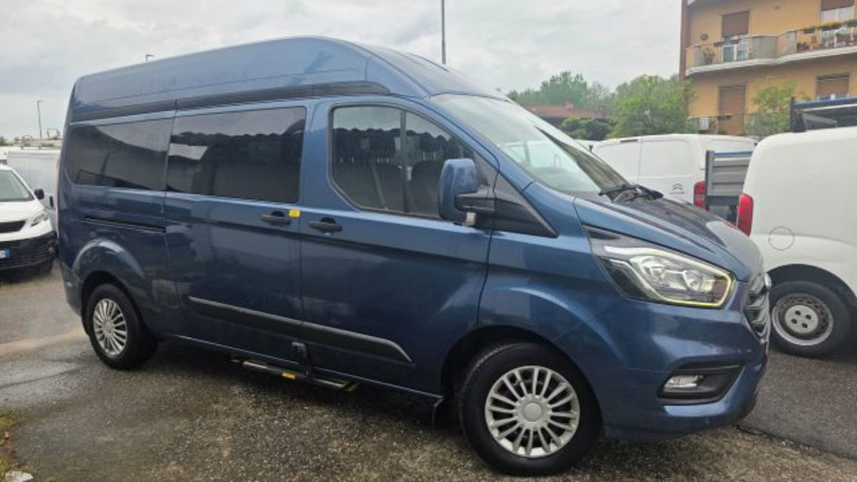 Ford Transit Custom Furgone 340 2.0 EcoBl. 130aut. PL Combi c/sollev.Trend