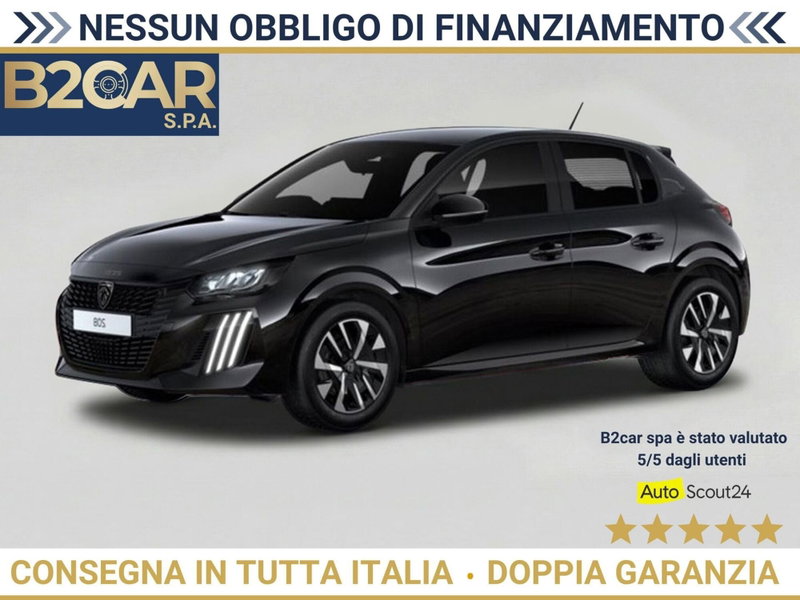 Peugeot 208 motore elettrico 136 CV 5 porte GT
