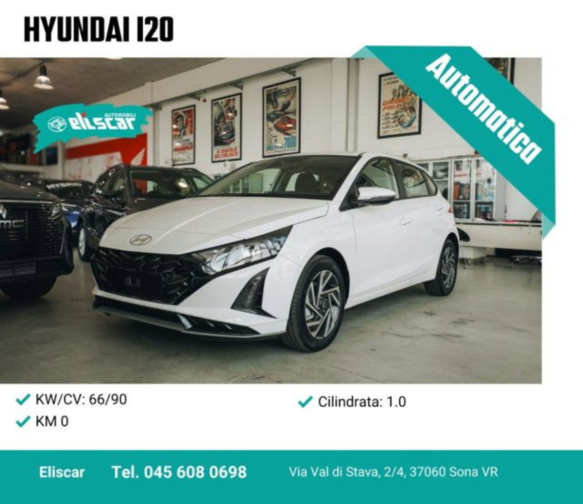 Hyundai i20 1.0 t-gdi Connectline 90cv dct