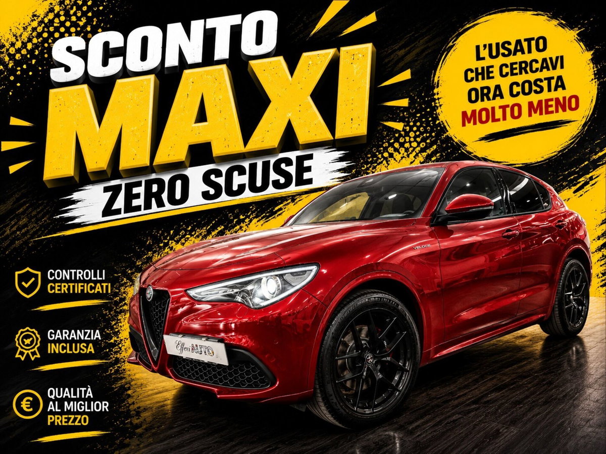 Alfa Romeo Stelvio Stelvio 2.2 Turbodiesel 210 CV AT8 Q4 Veloce