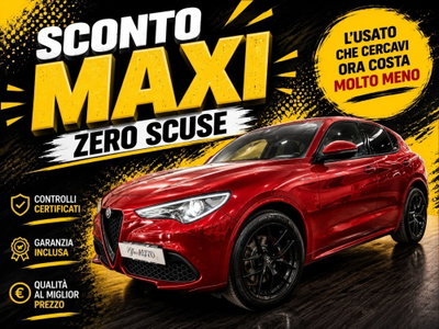 Alfa Romeo Stelvio Stelvio 2.2 Turbodiesel 210 CV AT8 Q4 Veloce usata