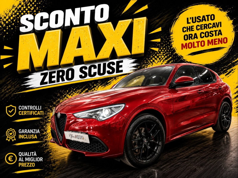 Alfa Romeo Stelvio Stelvio 2.2 Turbodiesel 210 CV AT8 Q4 Veloce