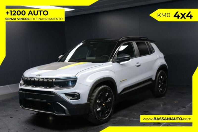Jeep Avenger 1.2 turbo e-hybrid mhev The North Face 4xe 145cv edct6