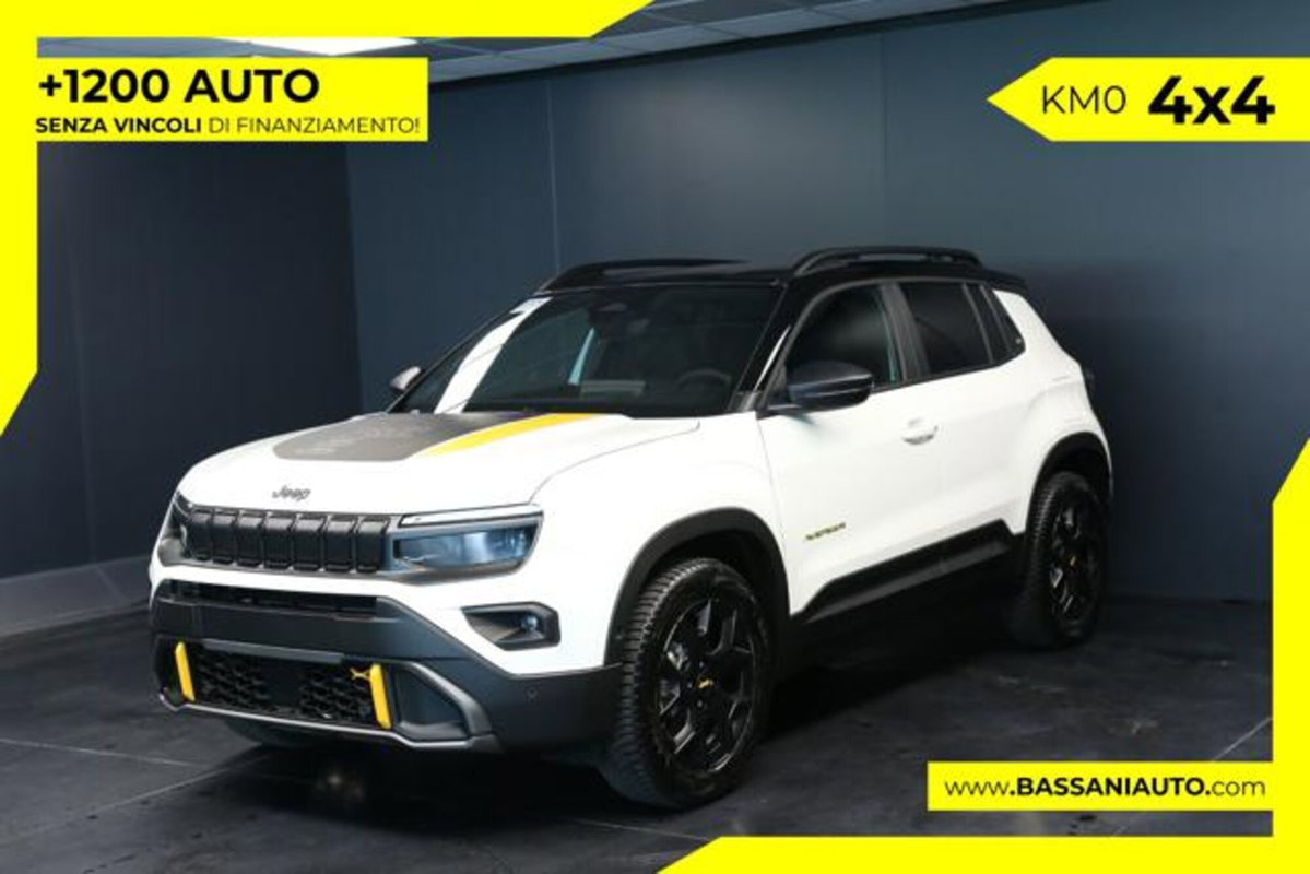 Jeep Avenger 1.2 turbo e-hybrid mhev The North Face 4xe 145cv edct6