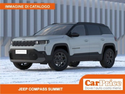 Jeep Compass 1.2 turbo e-hybrid mhev Summit fwd 145cv edct6 nuova