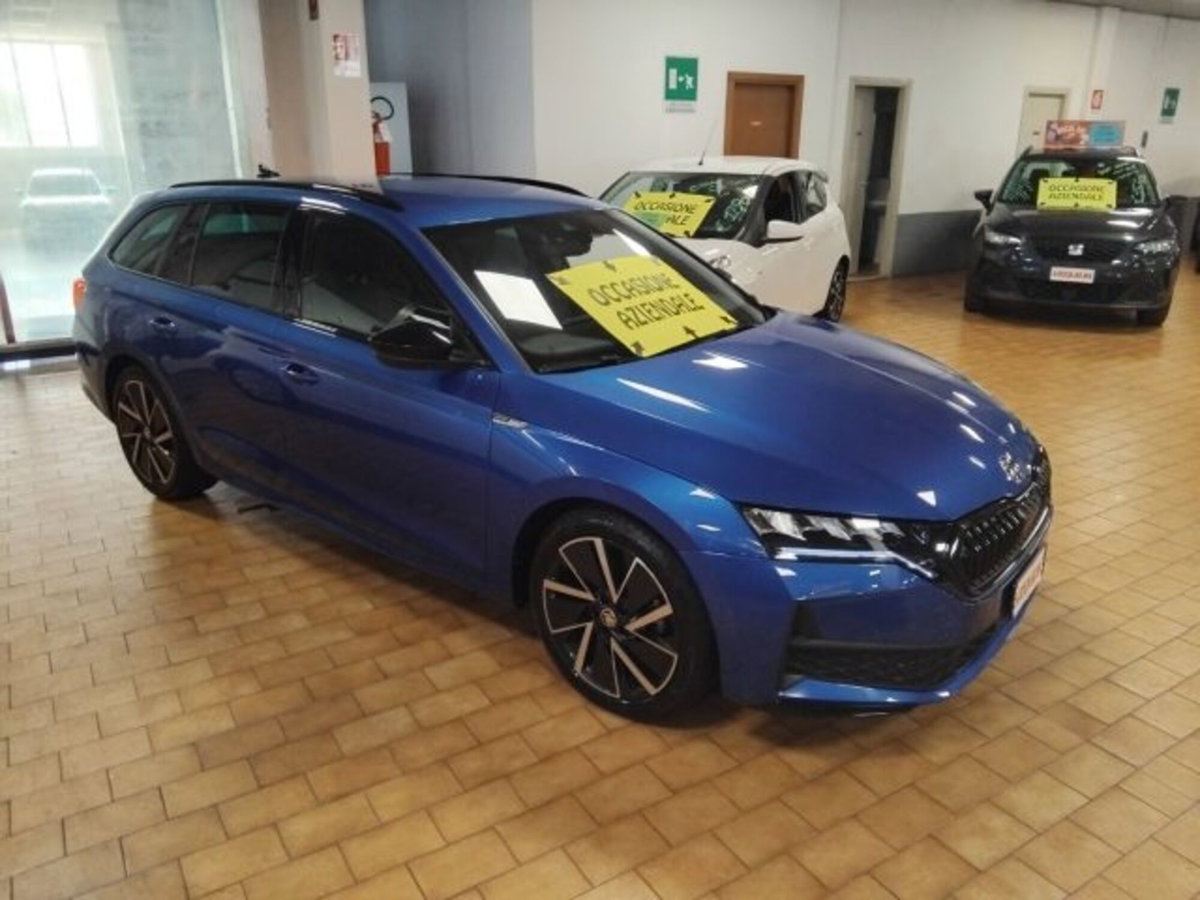 Skoda Octavia Station Wagon 2.0 tdi Sportline 150cv dsg (2)