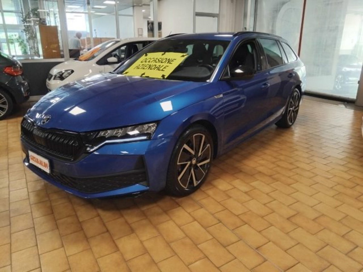 Skoda Octavia Station Wagon 2.0 tdi Sportline 150cv dsg (4)