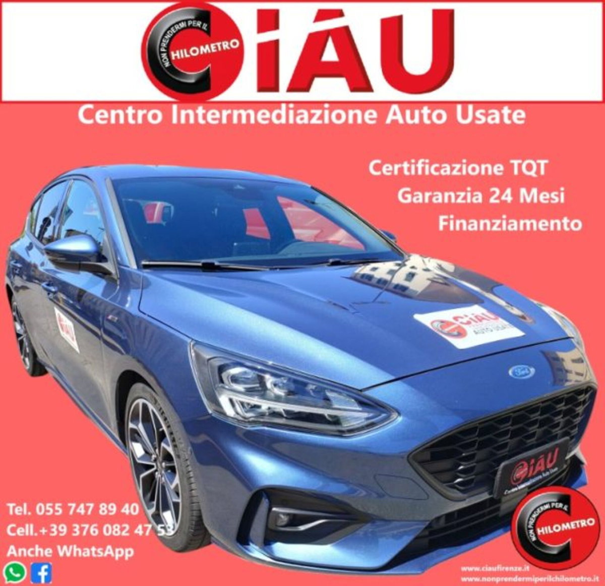 Ford Focus 1.5 EcoBoost 150 CV automatico 5p. ST-Line X Co-Pilot
