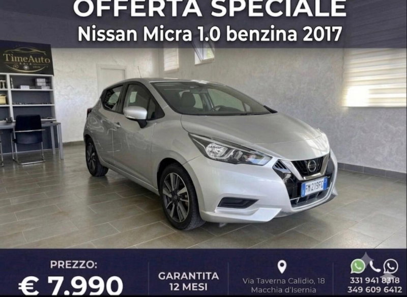 Nissan Micra 1.0L 12V 5 porte Acenta