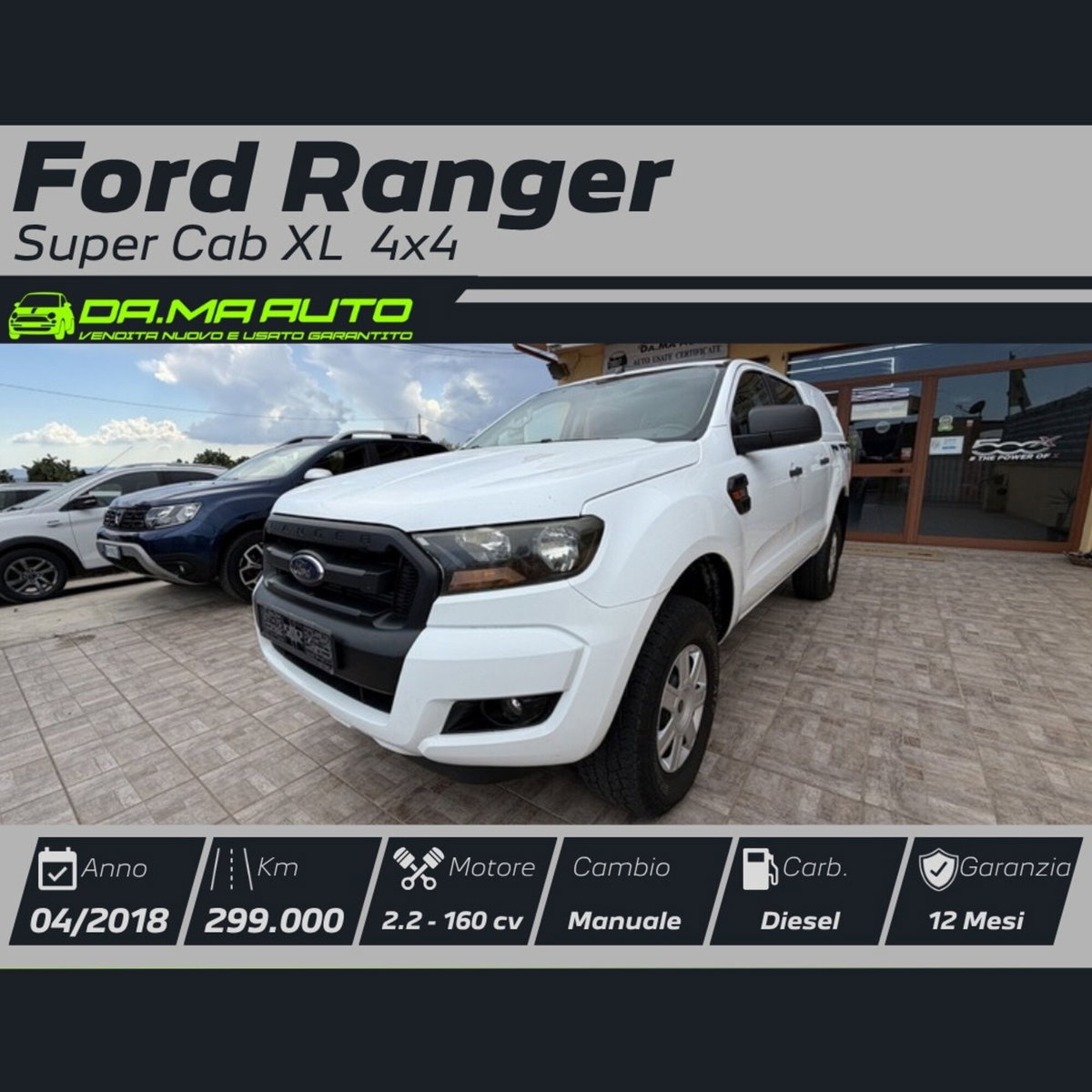 Ford Ranger Pick-up Ranger 2.2 TDCi Super Cab XL 4pt.