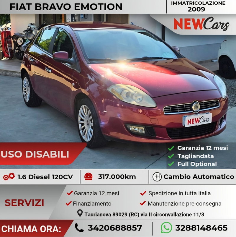 Fiat Bravo 1.6 MJT 120 CV DPF Emotion