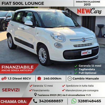 Fiat 500L 1.3 Multijet 85 CV Lounge usata