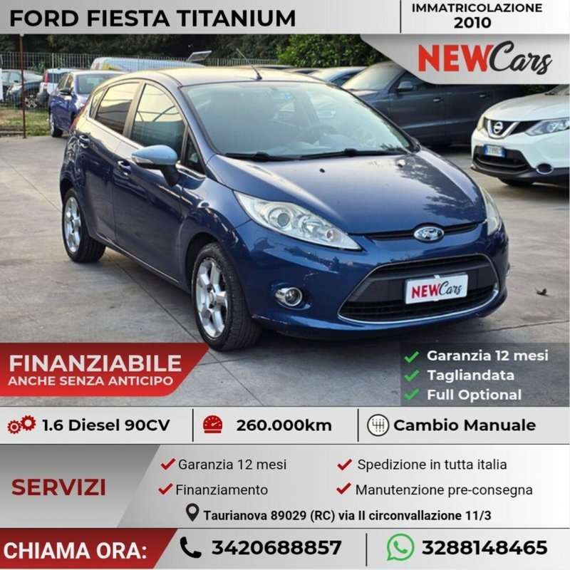 Ford Fiesta 1.6 TDCi 5p. Titanium