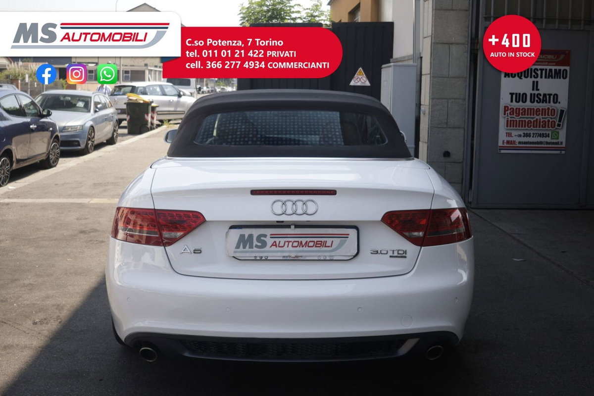 Audi A5 Cabrio 3.0 V6 TDI F.AP. quattro S tr. (7)