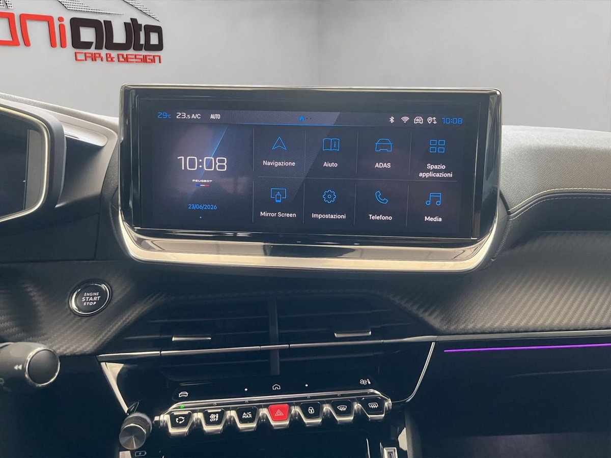 Peugeot 208 motore elettrico 136 CV 5 porte GT (17)