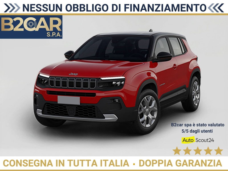 Jeep Avenger full-electric Altitude fwd 156cv auto