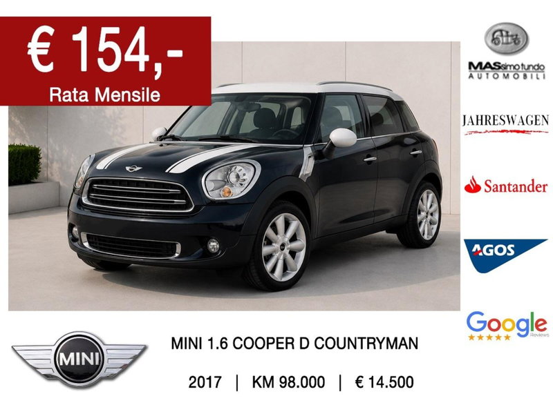 MINI Mini Countryman 1.6 Cooper D Countryman