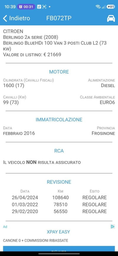 Citroen Berlingo Multispace BlueHDi 100 XTR (18)