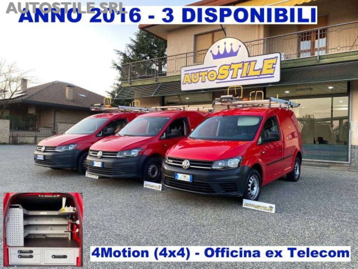 Volkswagen Veicoli Commerciali Caddy 2.0 tdi scr 122cv 4motion Edition