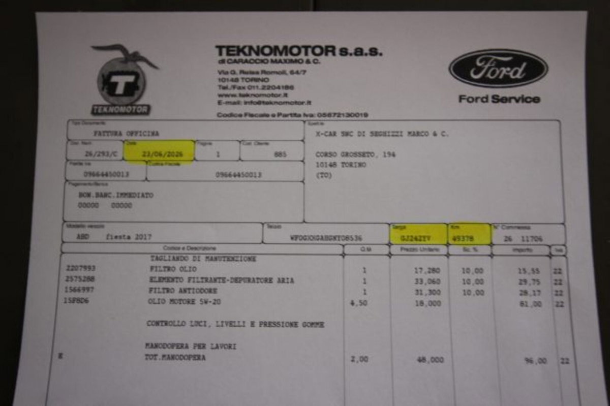 Ford Fiesta 1.0 MHEV 125 CV 3 porte  Trend (9)