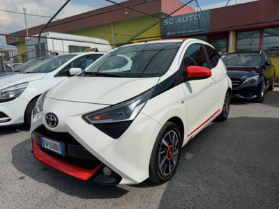Toyota Aygo 1.0 VVT-i 72 CV 5 porte x-wave orange usata