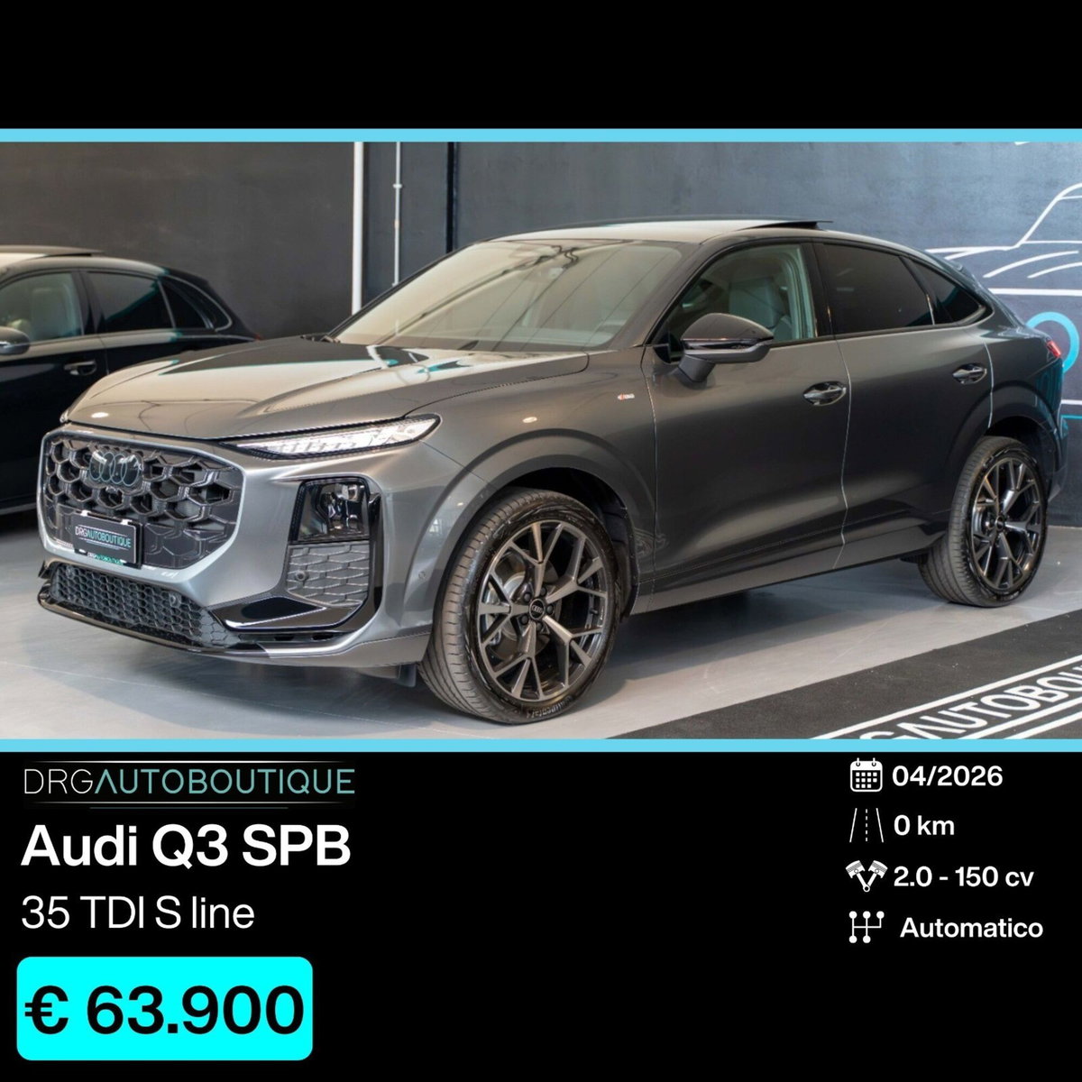 Audi Q3 Sportback 35 TDI quattro S tronic S line edition