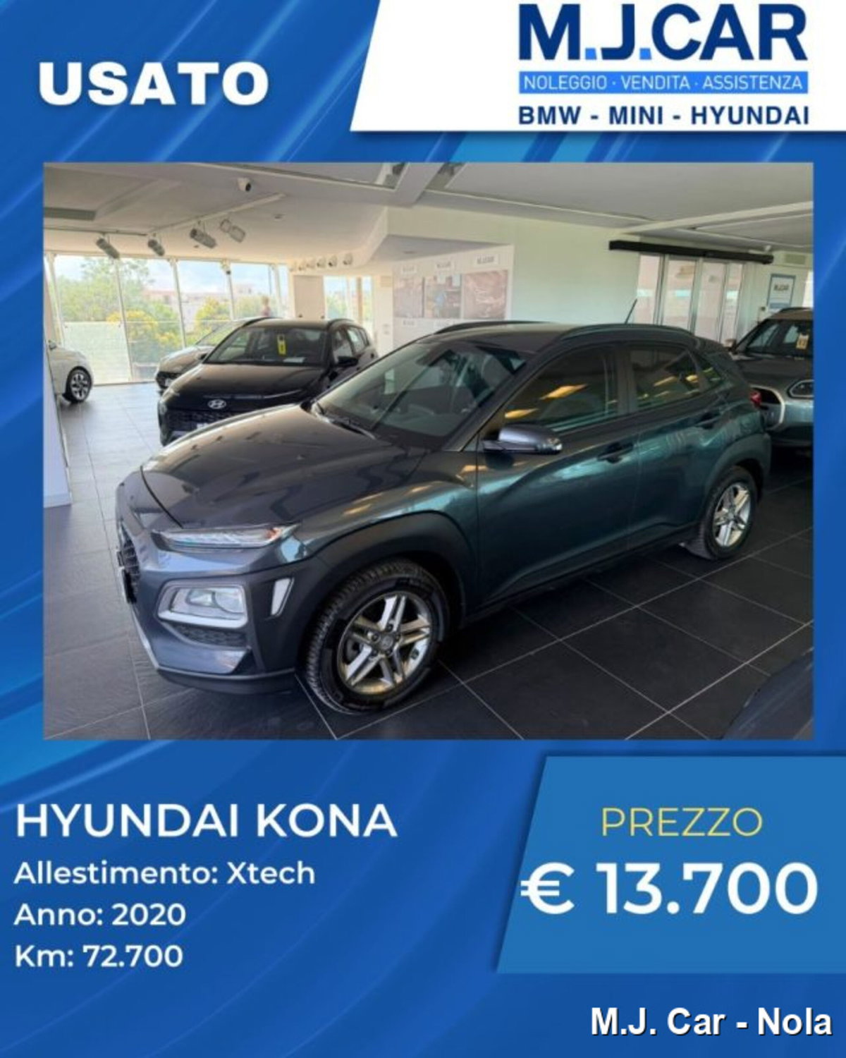 Hyundai Kona 1.6 CRDI 115 CV XTech