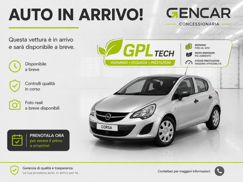 Opel Corsa 1.2 85CV 5 porte GPL-TECH Elective