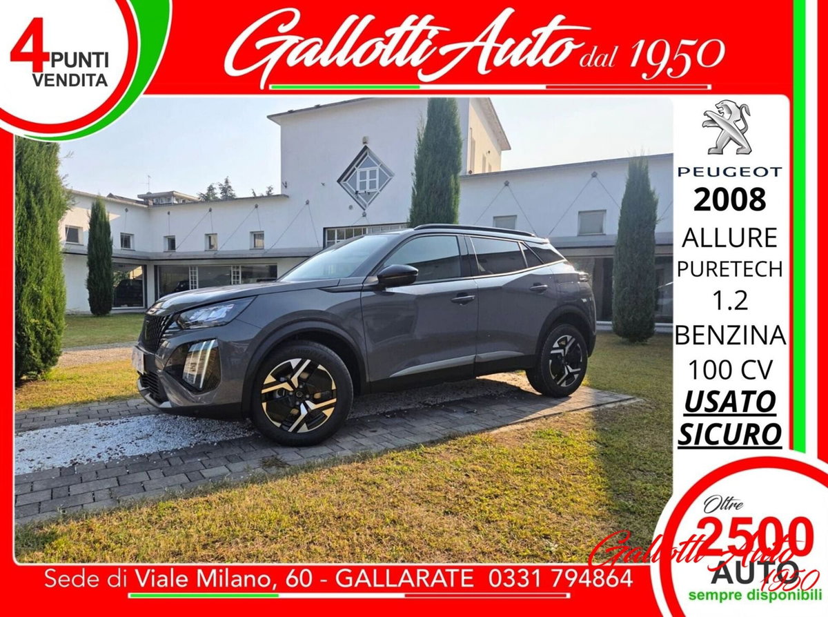 Peugeot 2008 1.2 turbo Allure 100cv