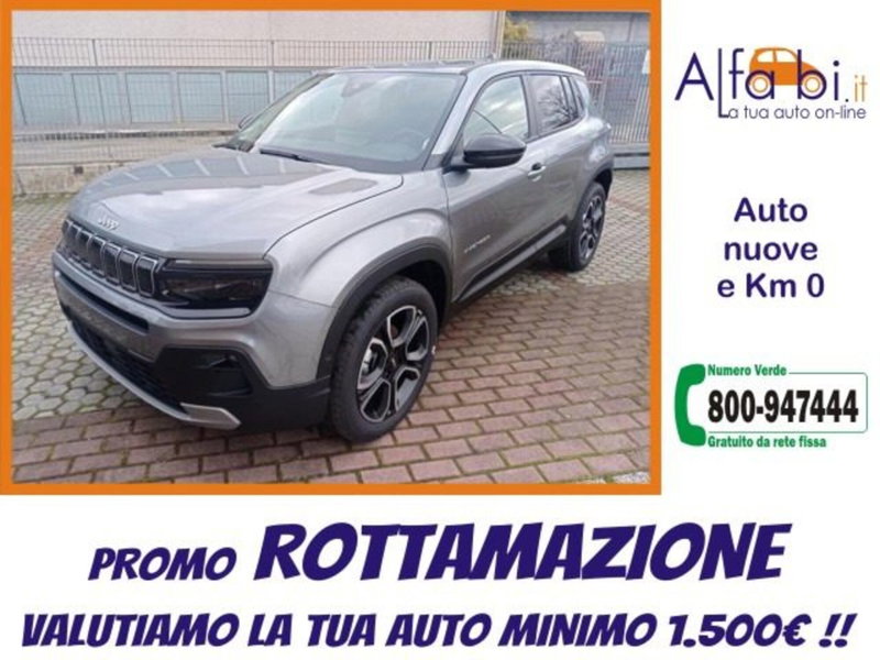 Jeep Avenger 1.2 turbo Summit fwd 100cv
