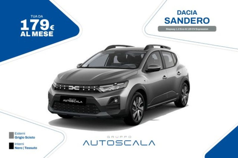 Dacia Sandero Stepway 1.2 Eco-G Expression 120cv auto