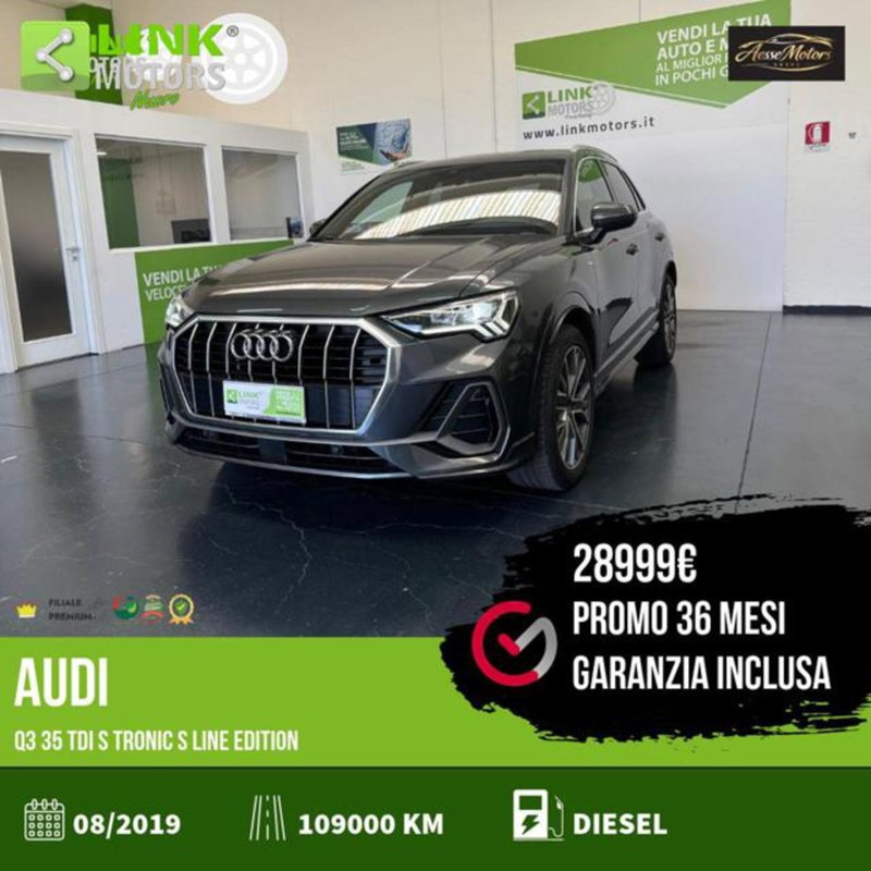Audi Q3 Sportback 35 TDI quattro S tronic S line edition