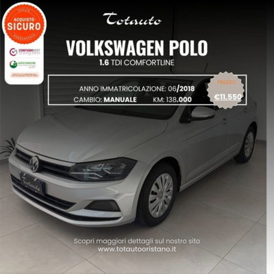 Volkswagen Polo 1.6 TDI 5p. Comfortline BlueMotion Technology usata