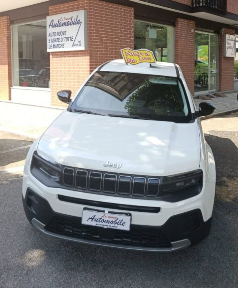 Jeep Avenger 1.2 turbo e-hybrid mhev Altitude fwd 110cv edct6